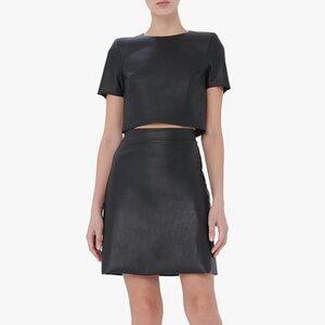 Wolford Vegan Top & Skirt, Size 4 (XS)